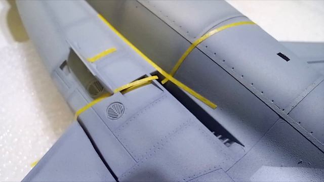 F/A-18A Hornet VFA-12 Aggressor 1/48th Kinetic Build 프라모델 조립 смотреть онлайн