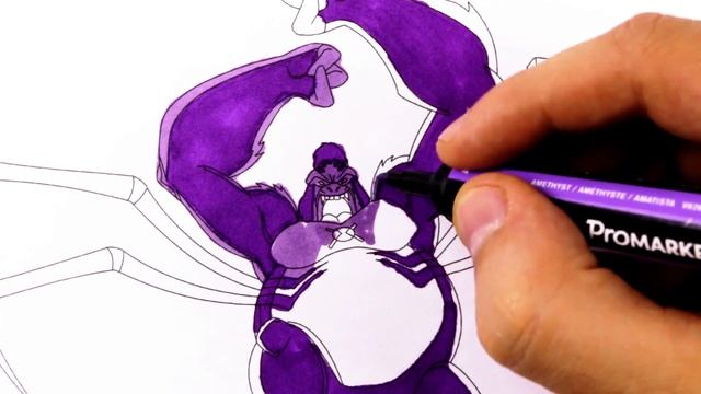 Ben 10 Spidermonkey Coloring Page for Kids, Coloring Book смотреть онлайн