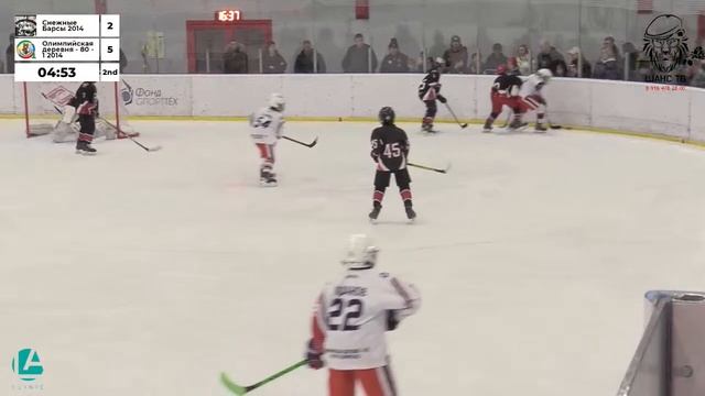 Снежные барсы 1 - ОД 80 1 |СК "Спорттех арена Восток"| ЧЕМПИОНАТ HOCKEY CHANCE 2014 г.р. | 10.03.24 смотреть онлайн