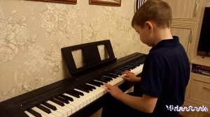 "Солдатский марш",  Шуман. Фортепиано, 2 класс.