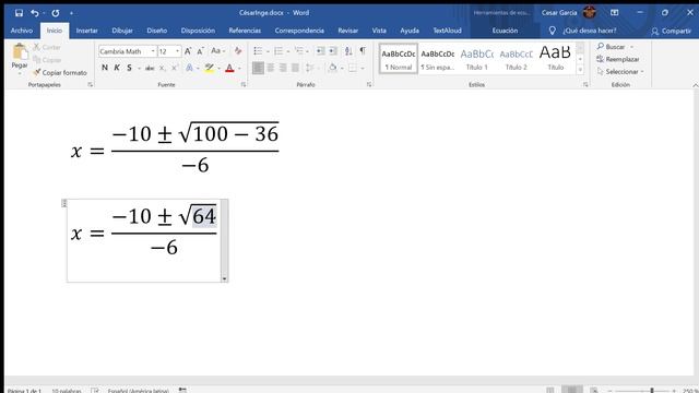 Ecuación Logarítmica : Log(x-1)+log(2x+1)=log(x-2)+log(5x-1)