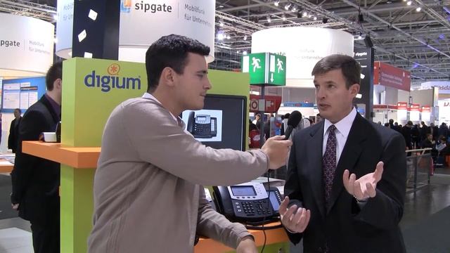 VoIPon Interview David Hardy of Digium @CeBIT 2013 on the Digium IP Phones integration with Asteris смотреть онлайн