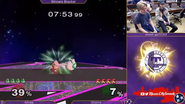 CC3 - Xtreme (Sheik, Luigi) vs Amida (Jigglypuff) - Melee Singles смотреть онлайн
