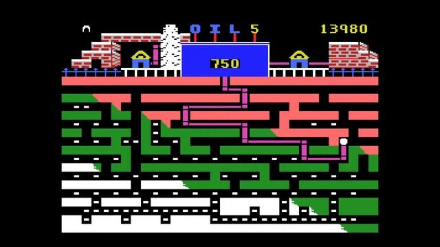 Oil's Well / オイルズウェル (MSX, 1984, Comptiq | Sierra On-Line | Thomas Mitchell | Don McGlauflin)