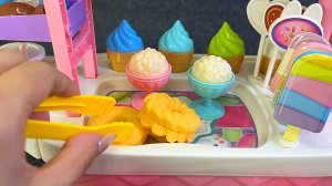 Развивающие игрушки. Игровой набор "Тележка с мороженым". Для малышей мультики. Познавательно