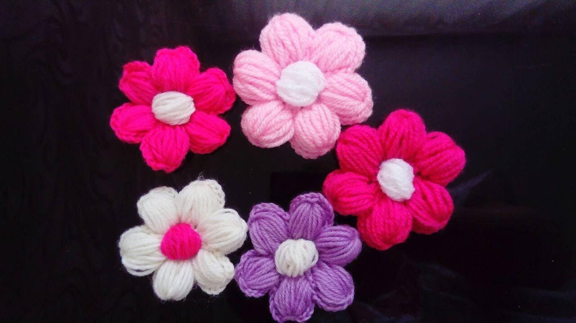 ОБЪЕМНЫЙ ЦВЕТОК КРЮЧКОМ / МАСТЕР КЛАСС смотреть онлайн