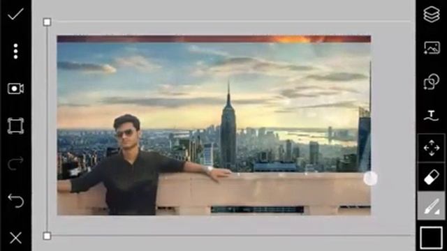 Make your photo awesome change photo background Manipulation by PicsArt tutorial смотреть онлайн