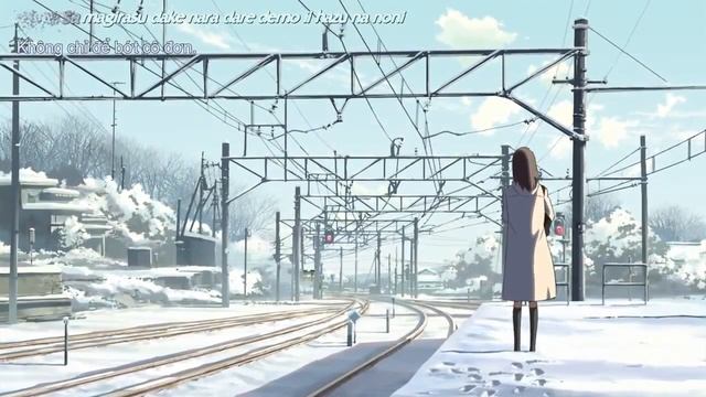 5 Centimeter per second - Song - One more time, one more chance - VietSub - HD .mp4 смотреть онлайн