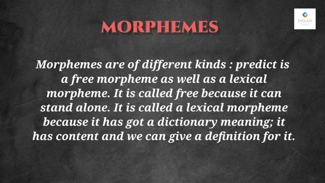 Morphemes || Introduction to Grammar || Module 4 || Part 1|| Language and Linguistics смотреть онлайн