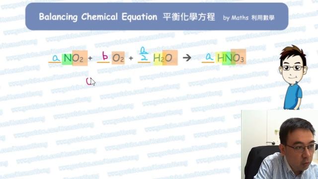 How to balance NO2 + O2 + H2O = HNO3 смотреть онлайн