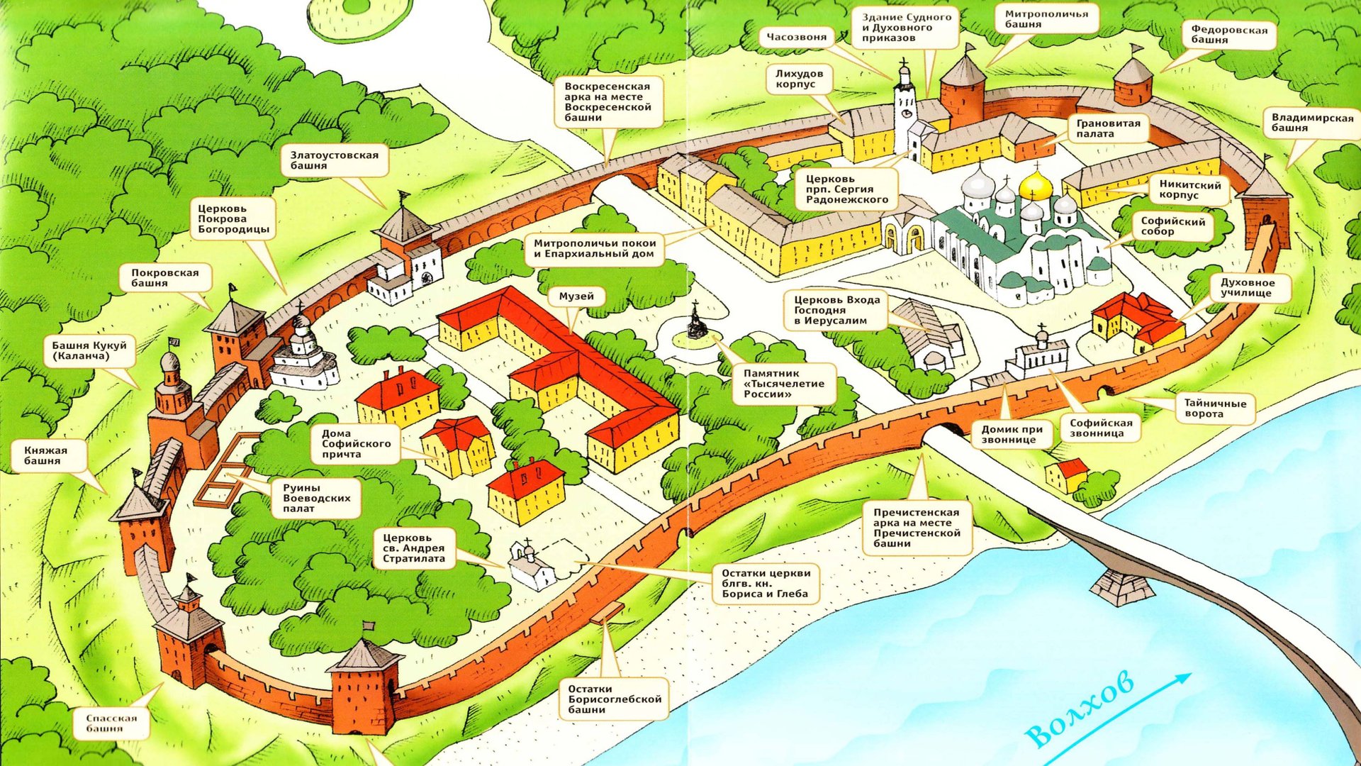 Новгородский Кремль смотреть онлайн