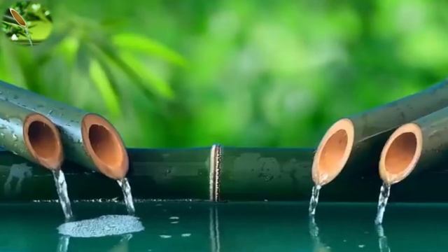 Relaxing Music & Bamboo Water Sounds for Deep Sleep, Soothing, Relaxing Music, Healing & Meditation смотреть онлайн