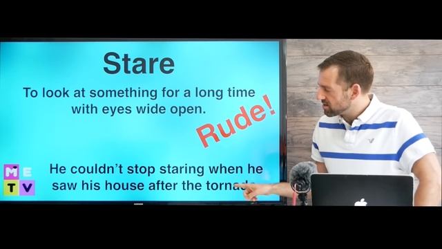 English Grammar 👁👁 Look See Watch Glance Gaze Stare Spot