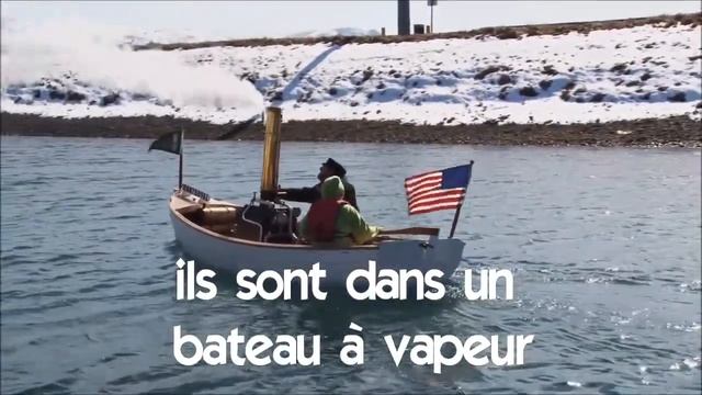 Французский язык для начинающих # Vocabulaire # ils sont dans un bateau à vapeur смотреть онлайн