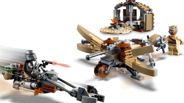 LEGO 75299 Starwars Trouble on Tatooine смотреть онлайн