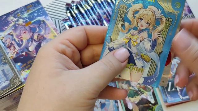 Распаковка коллекционных карт GENSHIN IMPACT от Мика бокс #3 / Геншин бокс Кэ Цин #genshinimpact смотреть онлайн