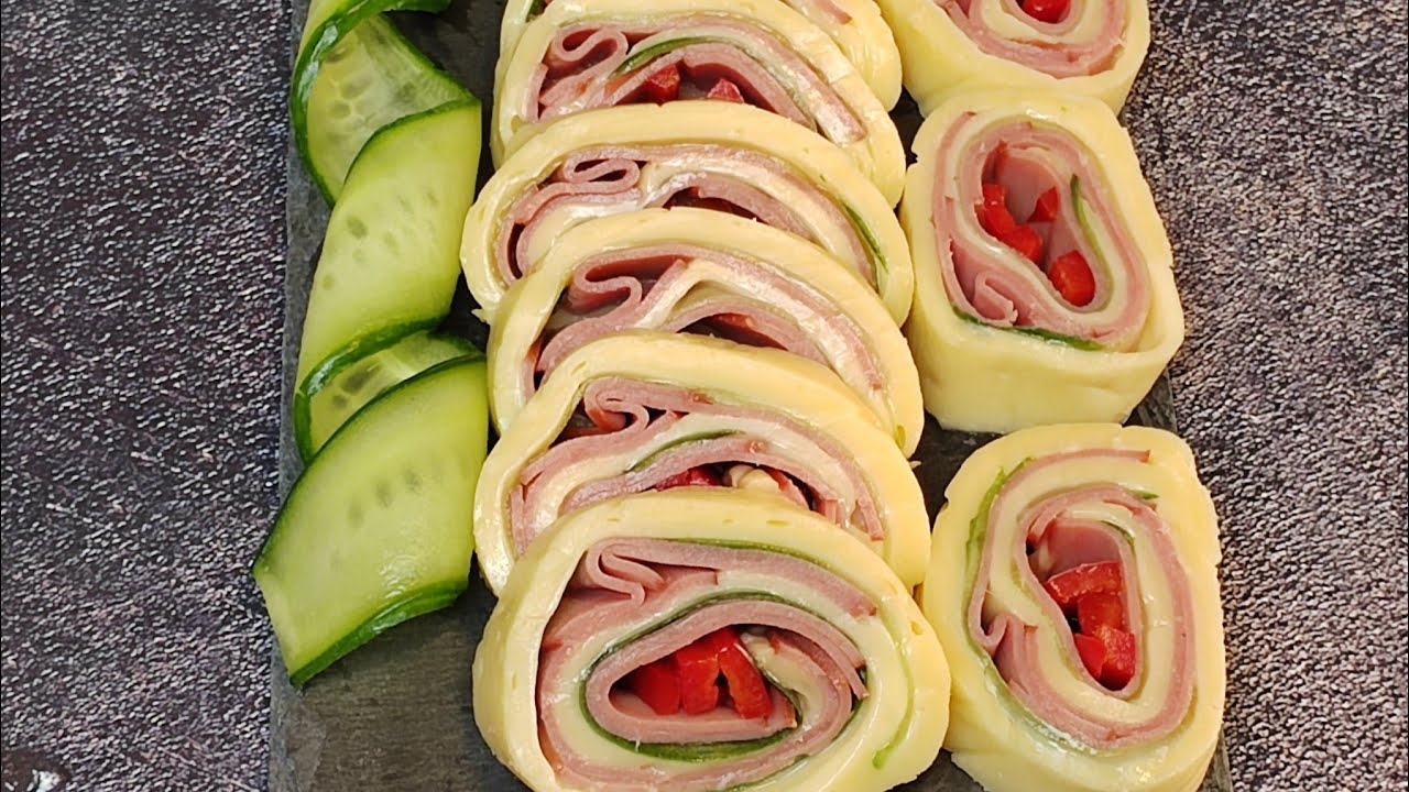 ТОП закуска на Новый Год 2025 🎄ЗАКУСОЧНЫЙ РУЛЕТ!!! смотреть онлайн