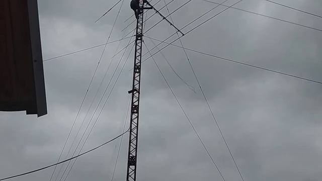 Установка Cushcraft X9 на позиции RN9C смотреть онлайн