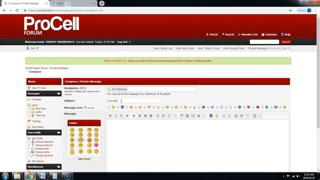 Forum 1.6 How to send a private message смотреть онлайн