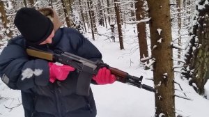 Сайга 410 ...первые выстрелы из гладкоствольного оружия.