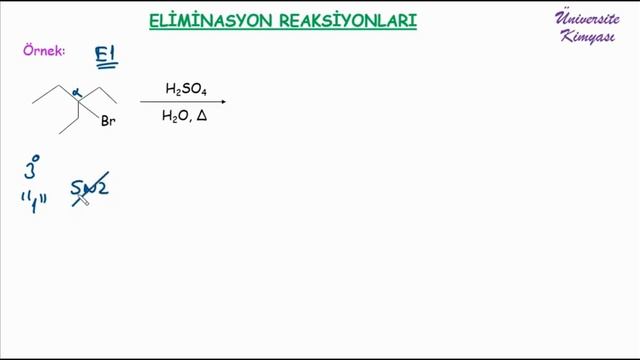 ORGANİK KİMYA| ELİMİNASYON REAKSİYONLARI смотреть онлайн