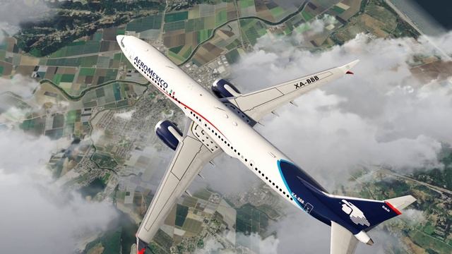 4k | AEROFLY FS GLOBAL | Full Flight | BOEING 737 MAX-9[AEROMEXICO] (KSFO)San Francisco-(MMMX)Mexic