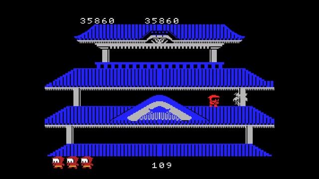 Ninja Kun /  Majou No Bouken_忍者くん魔城の冒険 (MSX, 1985, Jaleco.Ltd | Nihon Dexter | UPL Soft)