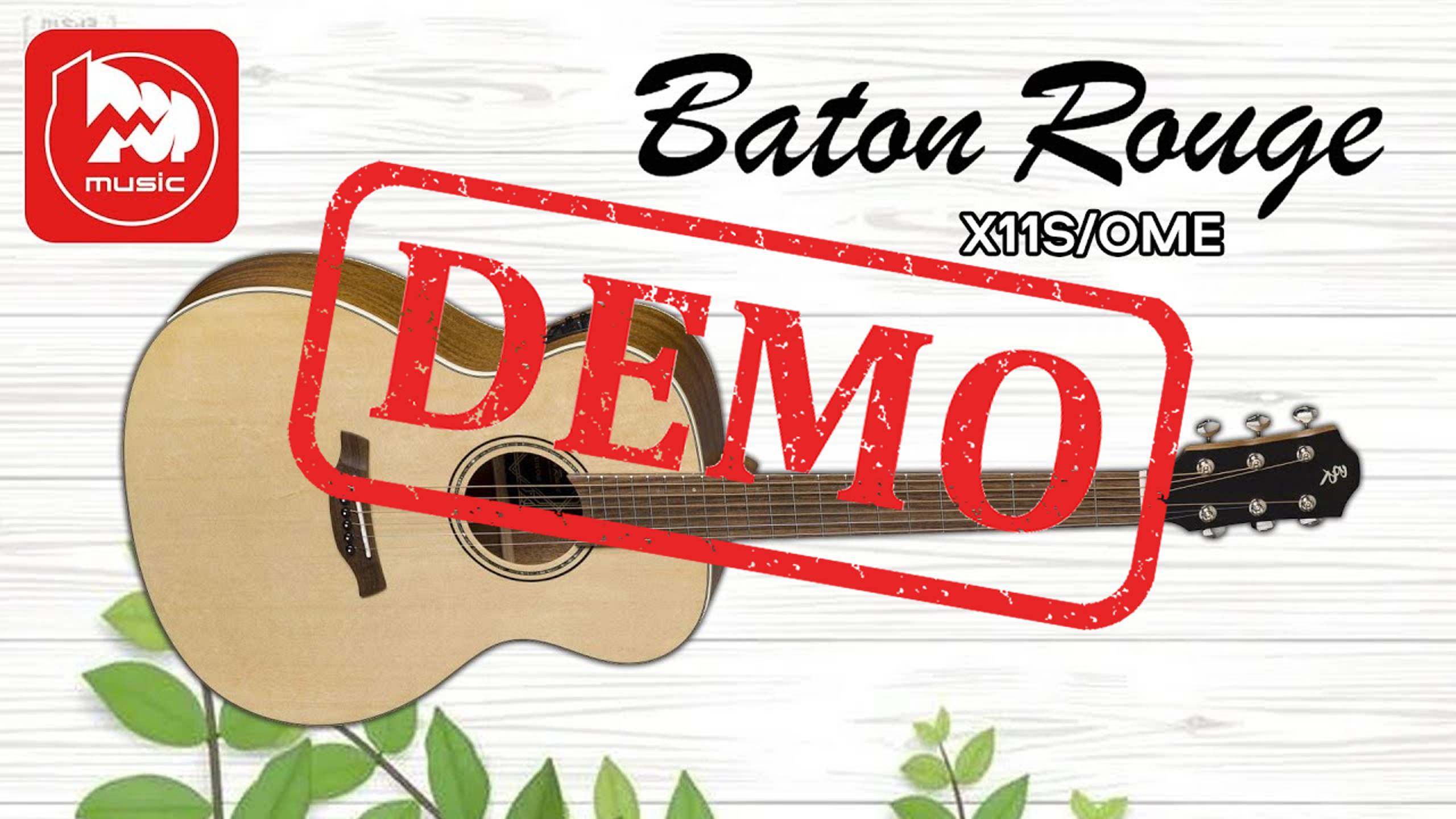 Электроакустика BATON ROUGE X11S/OME - демонстрация звучания смотреть онлайн