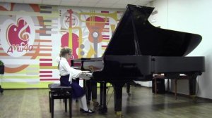 Гребенкина Мария И.С.Бах Двухголосная инвенция a moll