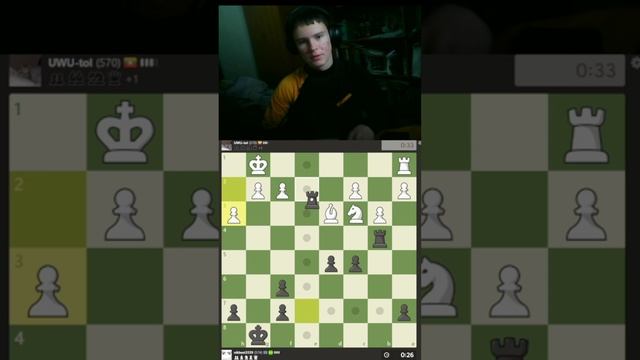 Сложнейшая партия в шахматы!!!