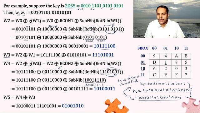 Simplified Advanced Encryption Standard || S-AES example || Symmetric Encryption Algorithm || AES смотреть онлайн