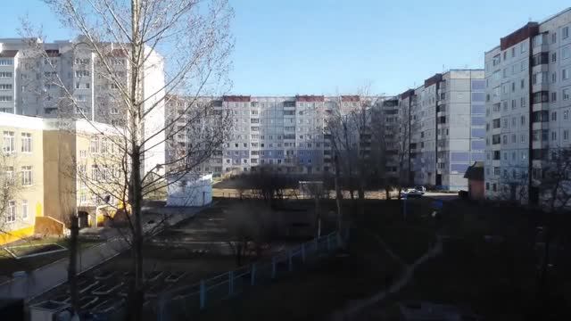 "Обрезка деревьев у нас во дворе" (ускоренное проигрывание ролика)