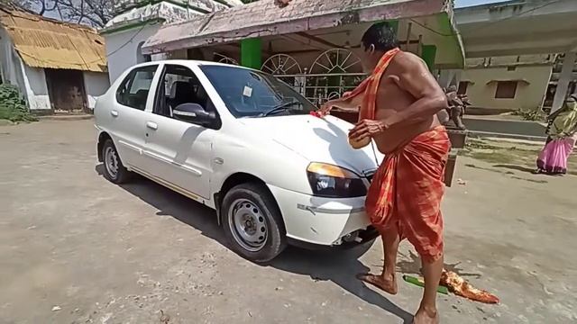 mr prasanjit vlog। 3rd car TATA Indigo eCS। gadi puja। смотреть онлайн