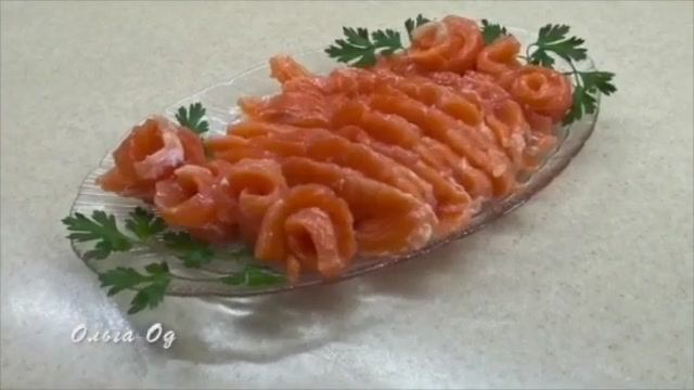 Как быстро посолить семгу