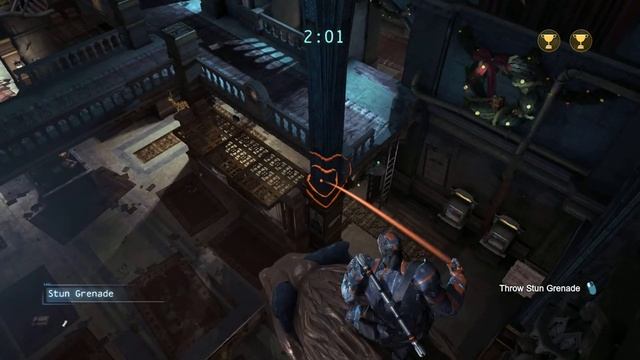 Batman Arkham Origins Predator Challenges Deathstroke Pouncer, Smoke Detector, Window Pain смотреть онлайн