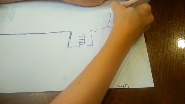 Рисую  чернобыльскую АЭС