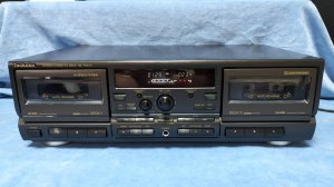 №018-Кассетная дека Technics RS-TR575, обзор работы