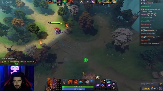 Дерзкий враг зря начал угрождать стерю // Стрей играет на лионе // дота 2 патч 7.30 смотреть онлайн