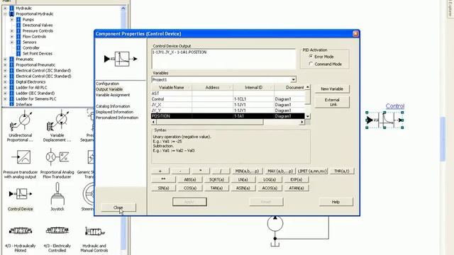 Close loop 1 - Proportional Hydraulics, Automation Studio™ Educational Edition смотреть онлайн