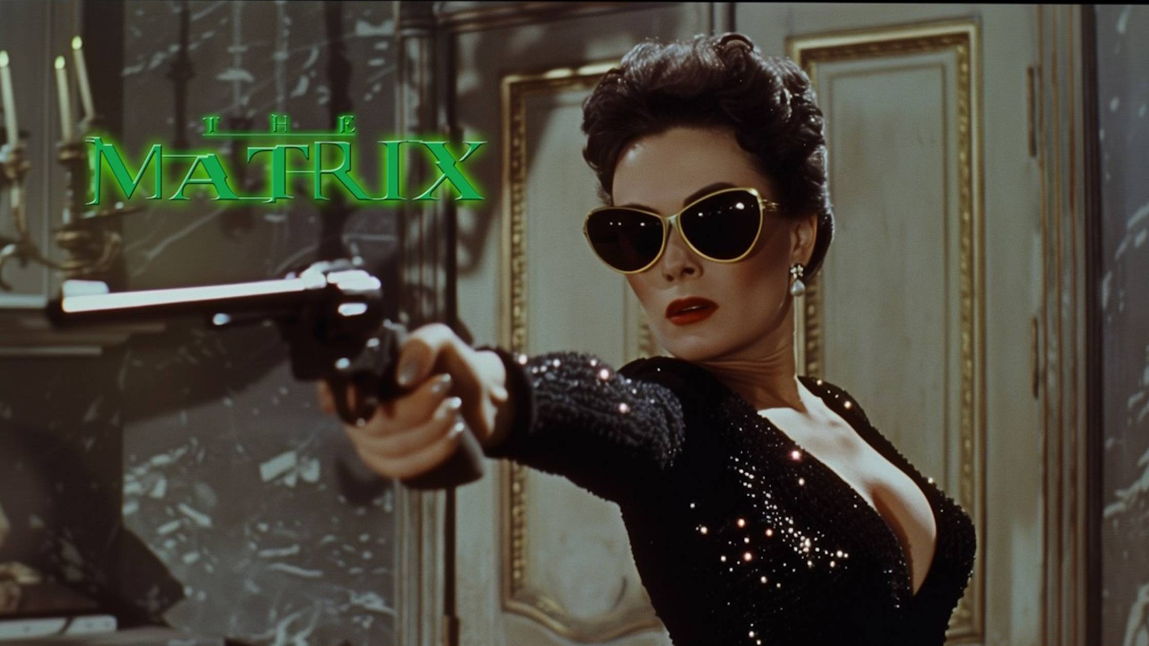 Нейросеть сгенерировала Матрицу в стиле 50-х годов смотреть онлайн