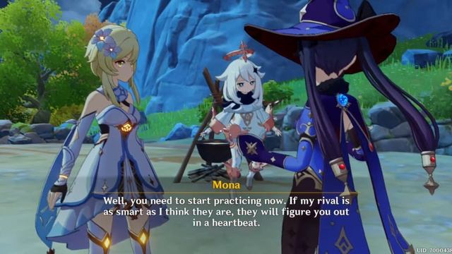 Genshin Impact - Mona Story quest part 1 Gameplay смотреть онлайн