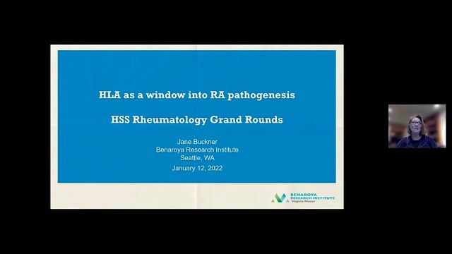 HLA as a Window into RA Pathogenesis | Conference Preview смотреть онлайн