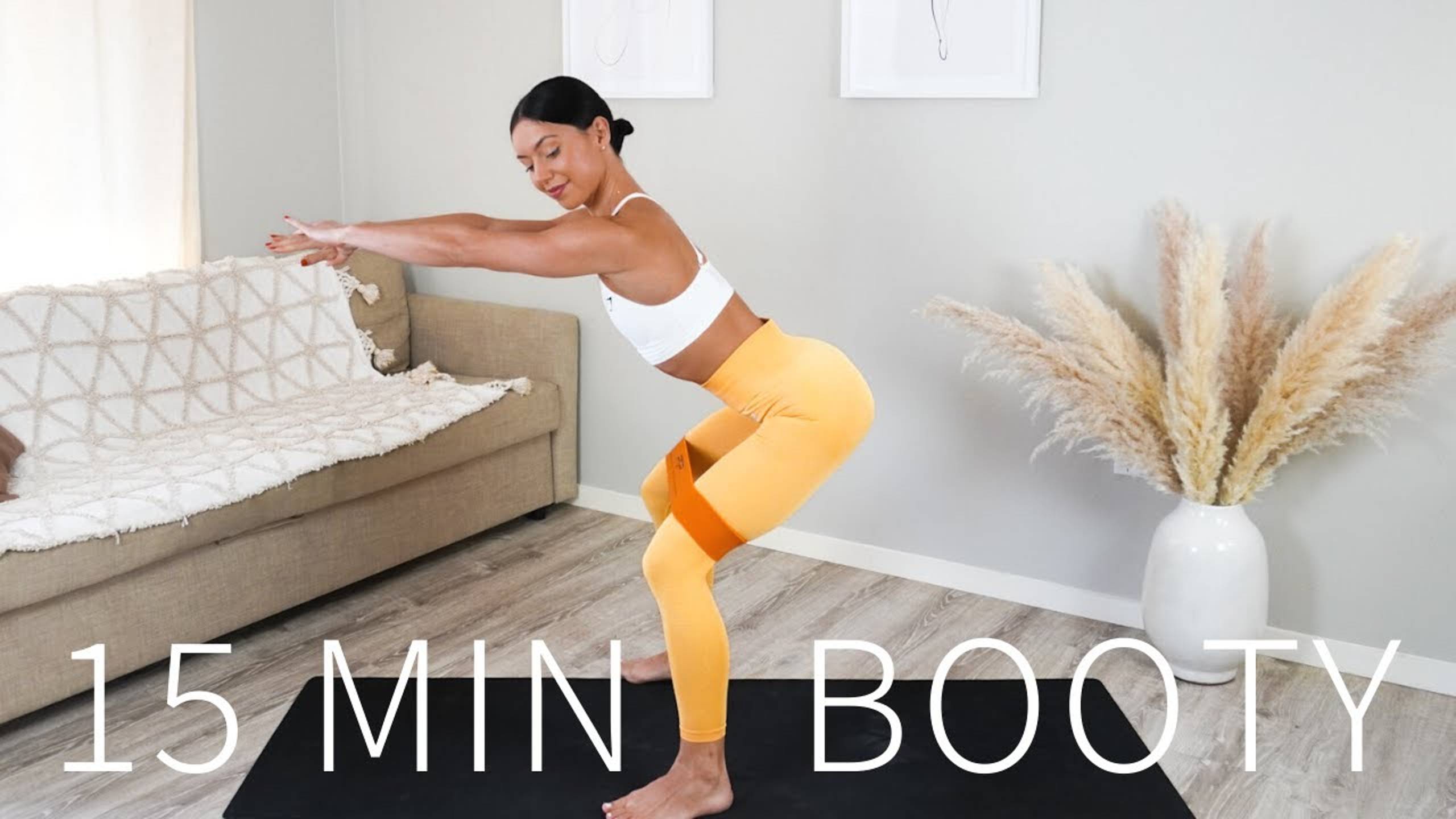 15 MIN PILATES BOOTY BURN WORKOUT || Equipment Optional - Move With Nicole смотреть онлайн