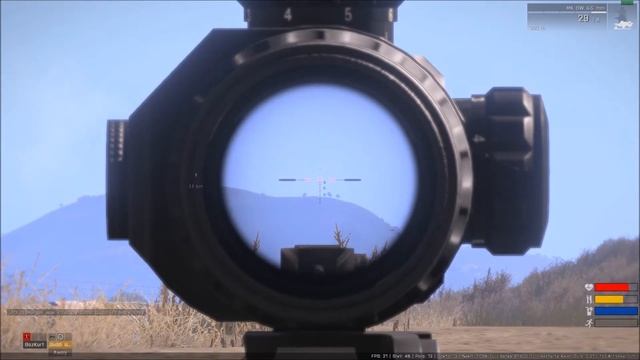 Arma 3 Sniper 960 Metre MRCO Scope смотреть онлайн