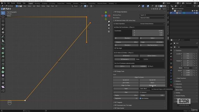 5 - CAD-like Modeling Tools - 4 -Trim and Extending Edges смотреть онлайн