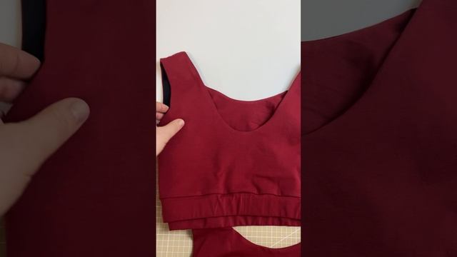 Сшила кроп-топ #шитье смотреть онлайн