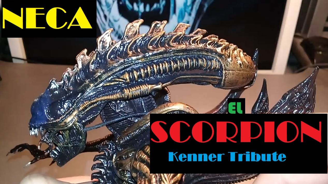 Review! 2018 Neca Scorpion Alien, Kenner Tribute, Series 13! смотреть онлайн