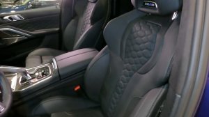 Обзор BMW X6M F96 Competition INDIVIDUAL VELVET BLUE / БМВ Х6М Синий Вельвет Индивидуал 2022