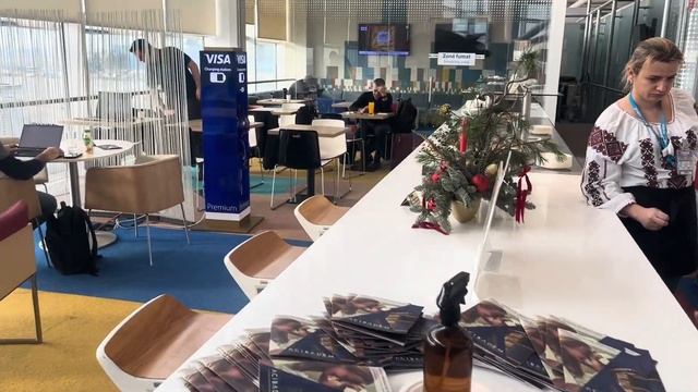 Бизнес зал в аэропорту Будапешта, Венгрия! смотреть онлайн