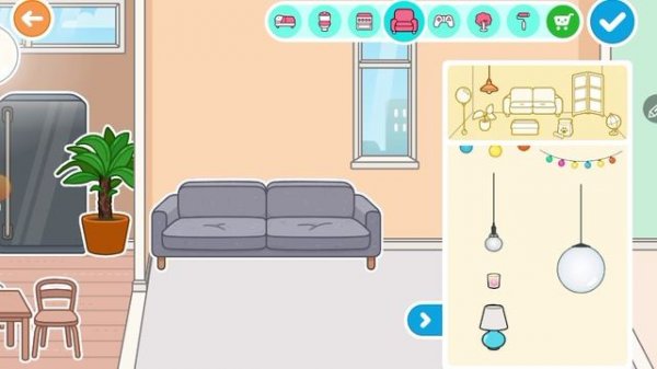 обустройство дома в Toca Boca